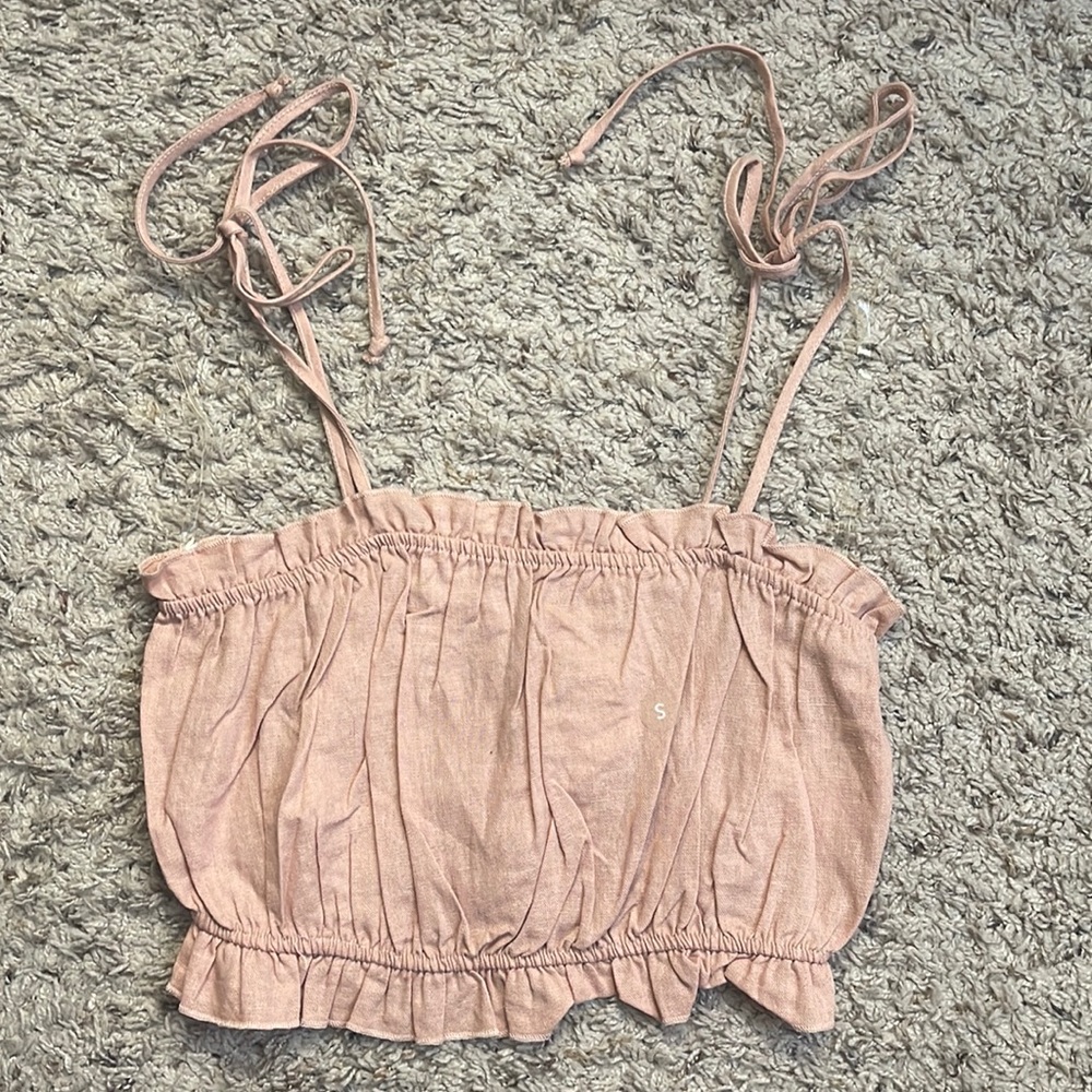 LA Hearts Cropped Tank (Size Small)